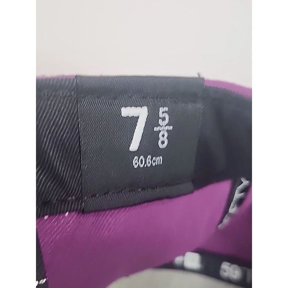 New Jersey New Era 59Fifty Purple Grape Hat Cap NJ Size 7 5/8 New